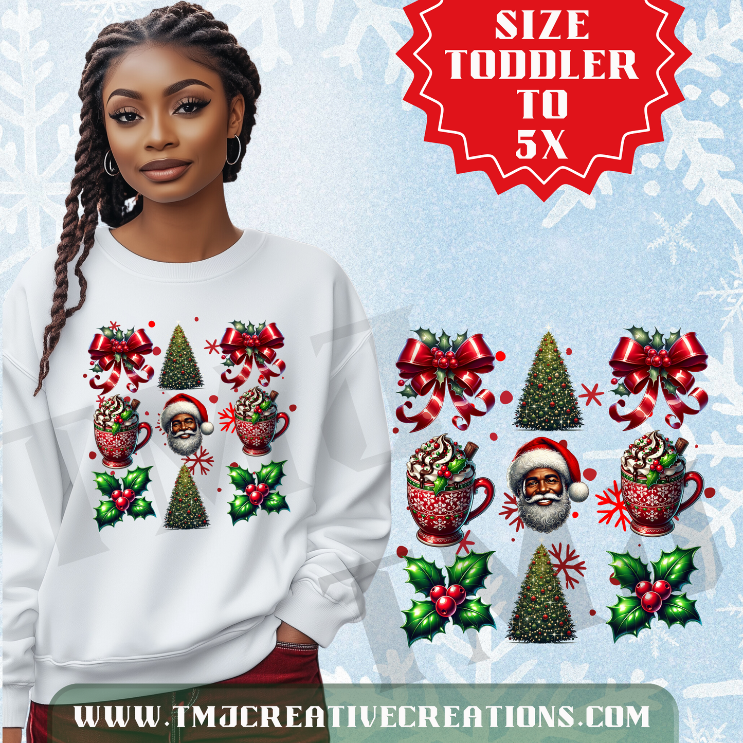 African American Santa