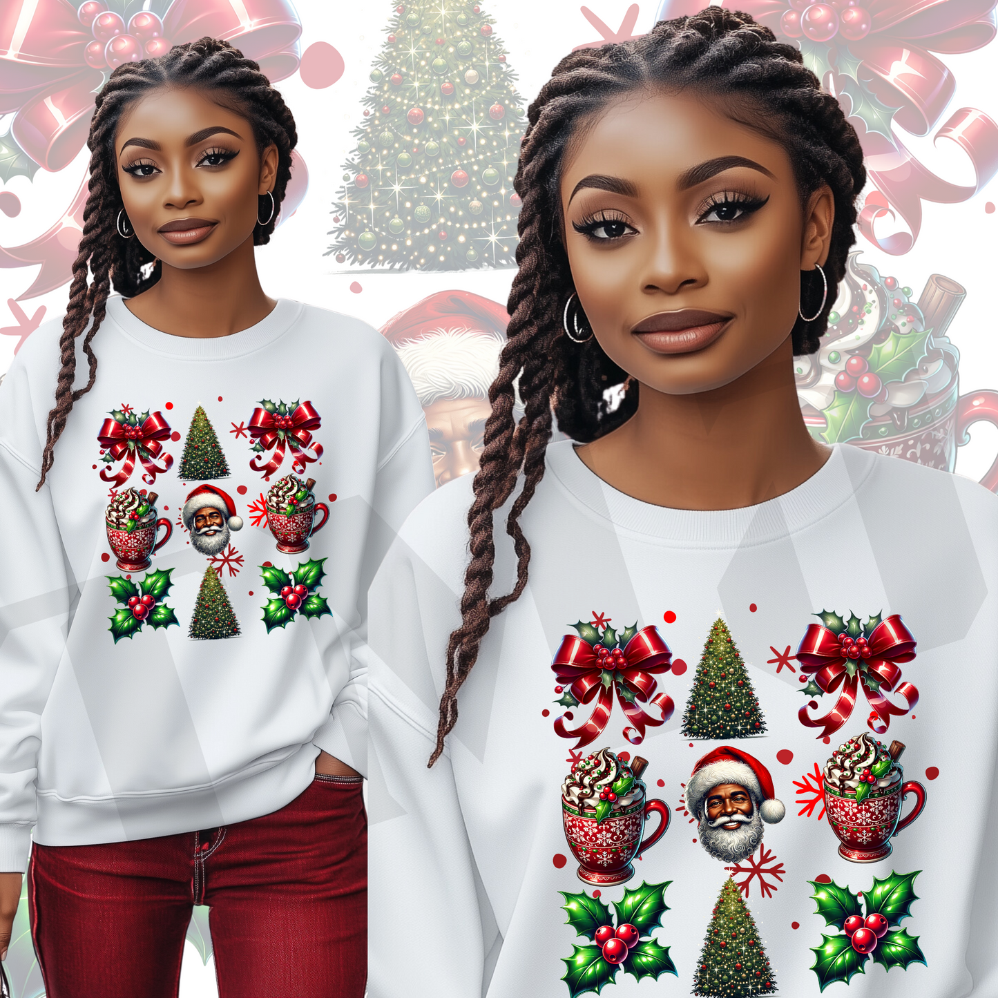 African American Santa