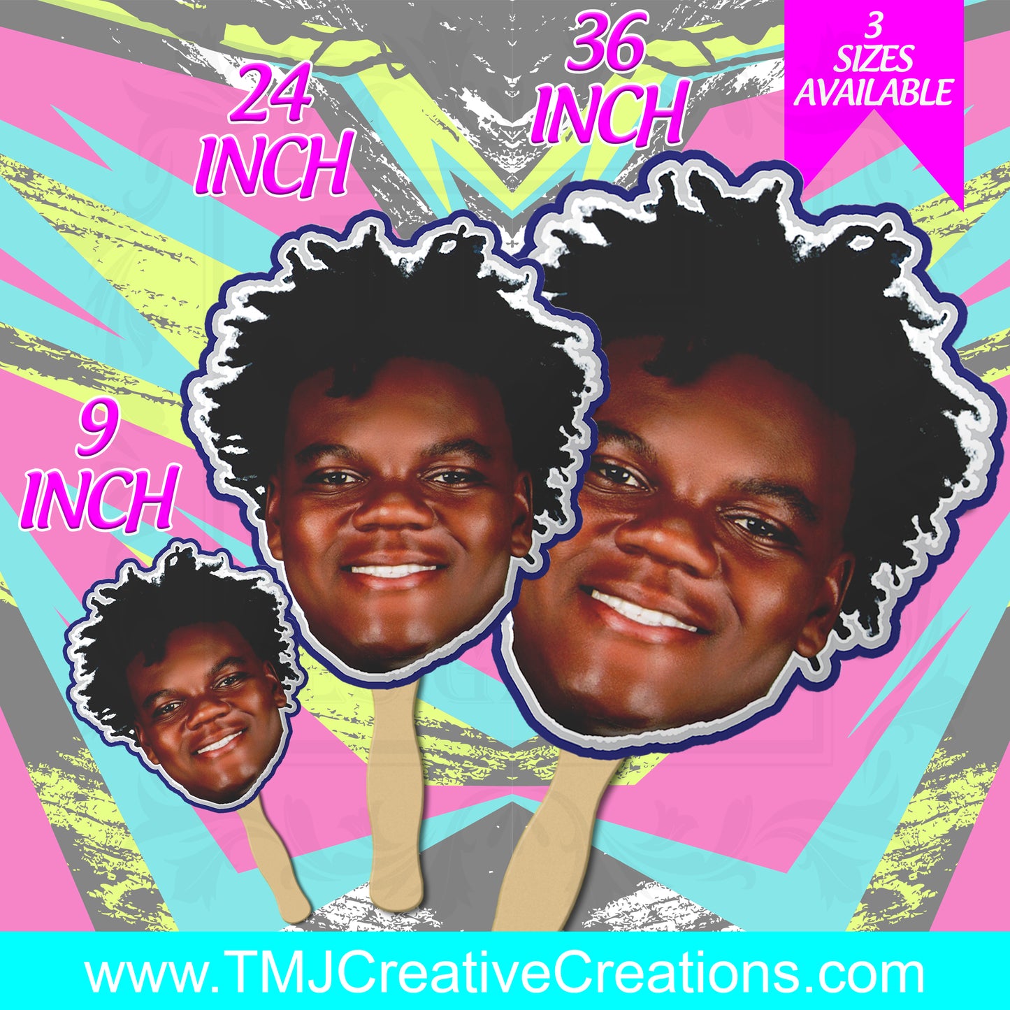 Big Head Poster Cut-Outs