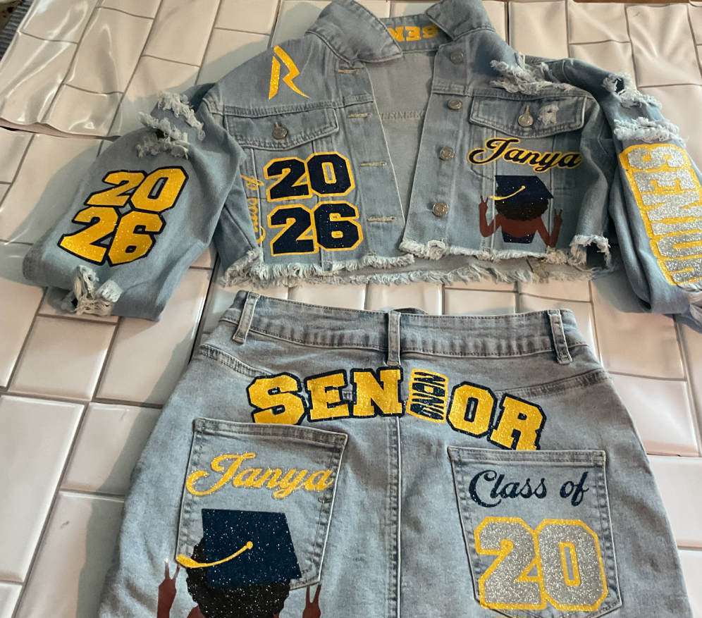 Class of 2026 Senior Apparel – Denim & Sweatshirt Collection