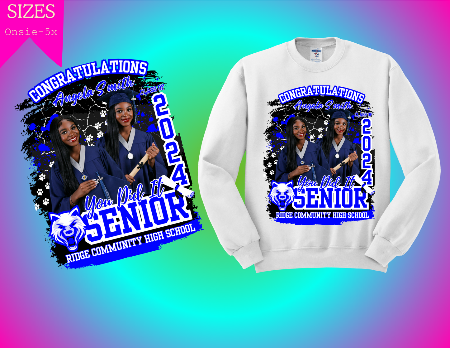 YOU DID IT Graduation Shirt Graduate