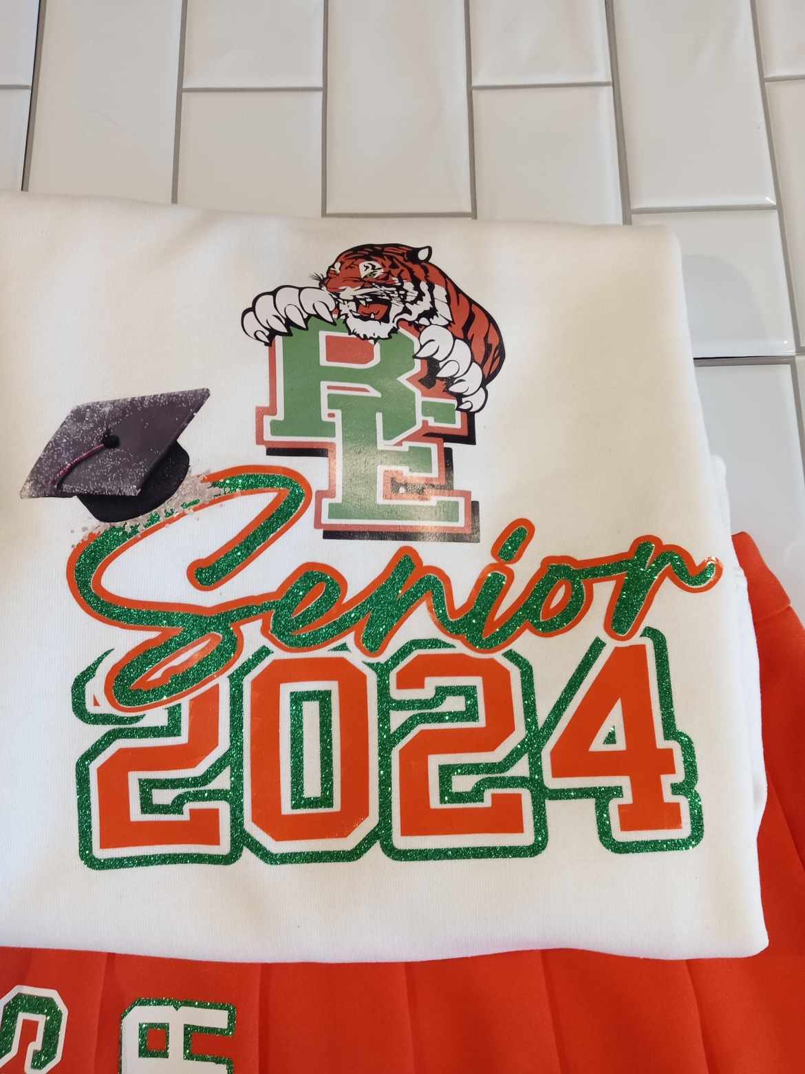 Senior Sweater & Skirt Set — Class of 2026 Graduation Outfit