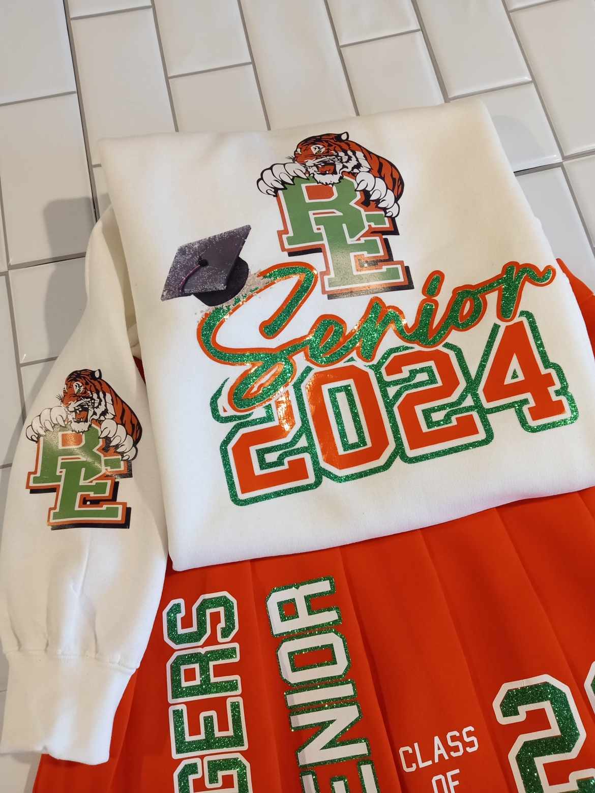 Senior Sweater & Skirt Set — Class of 2026 Graduation Outfit