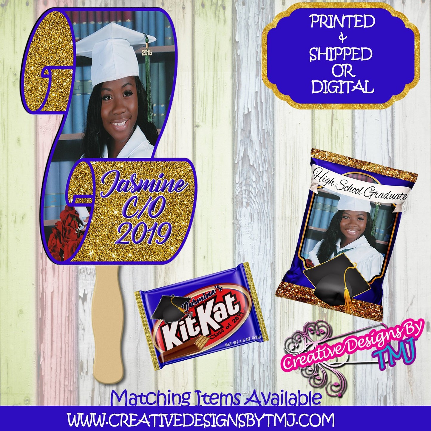 GRADUATION SCROLL FANS Graduation Fans Grad Fan Custom Fan Graduation Favor Scroll Fan Graduation College High School Photo Fan Wedding Fan