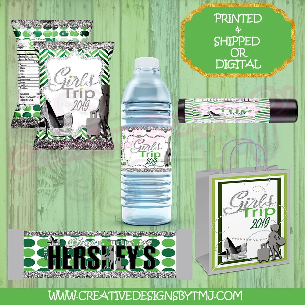 Girls Trip Party Favors Girls Trip Chip Bags Girls Trip Candy Wrappers Girls Trip Candy Favors Girls Trip Favor Bags Girls Trip Lip Balm