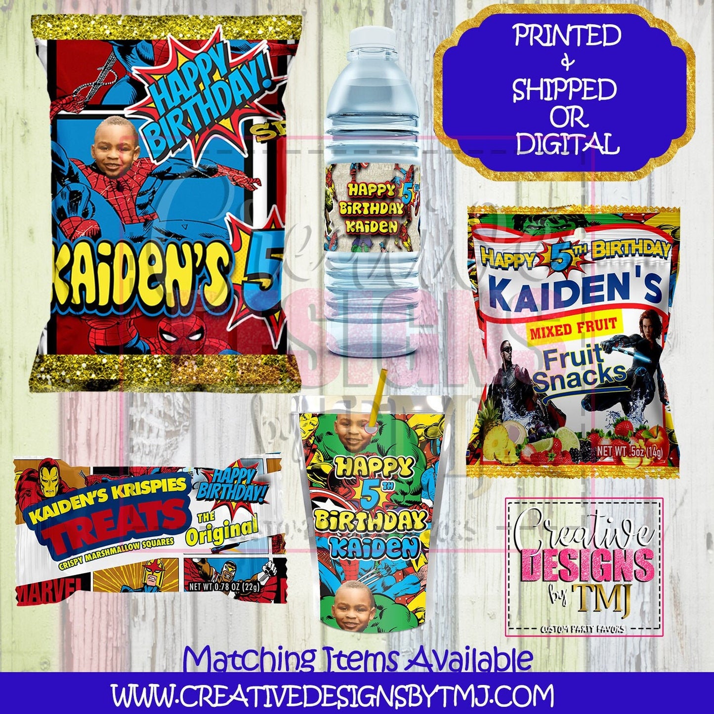 SUPER HERO Chip Bag Super Hero Chip Bag Super Hero Party Favor Bags Super Hero Birthday Chip Bag Super Hero Shower Chip Bag Superhero Favors
