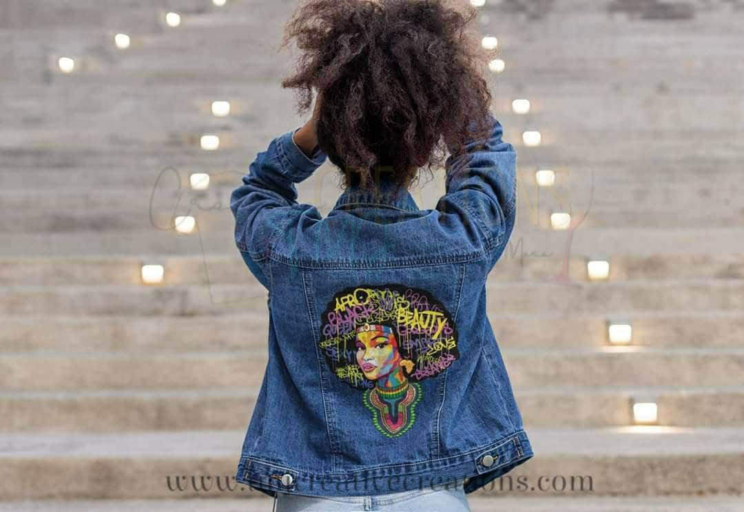 AFRO BEAUTY T-SHIRT Afro Girl T-Shirt African American Woman T-Shirt Black Woman T-Shirt Black Lady Shirt Afro Lady Shirt Black Girl Magic