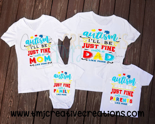 AUTISM Family T-Shirts AUTISM AWARENESS Shirt On The Spectrum Shirt Autism Gift tee Autism Proud Mom Shirt Asd Awareness Shirt Autism Tee