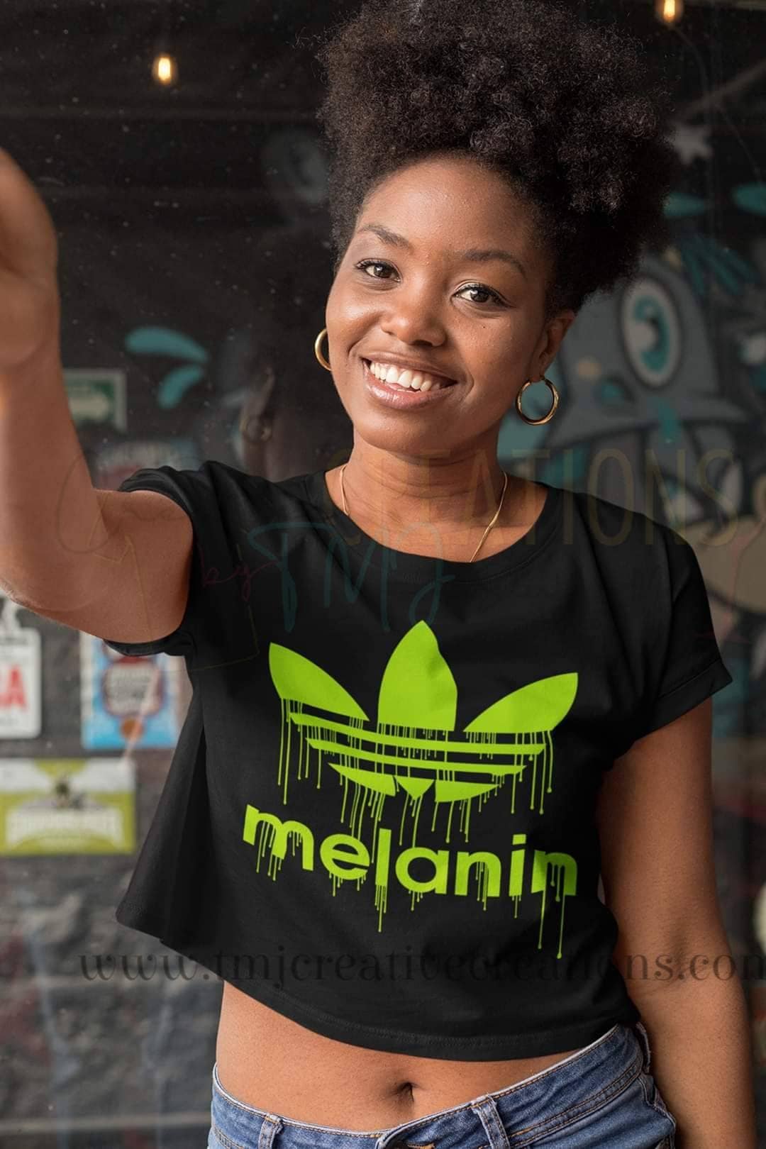 Melanin T-Shirt Melanin Drip Shirt African American Woman T-Shirt Black Woman T-Shirt Black Lady Shirt Woman Of Color Shirt Black Girl Magic