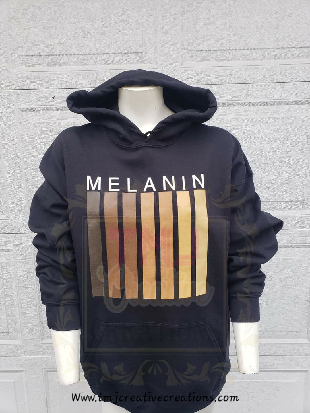 Melanin Hoodie Melanin Shirt BLM Shirt Black Lives Matter Shirt Black Kings and Queens Shirt Winter Hoodie Holiday Gift Giving Holiday Gift