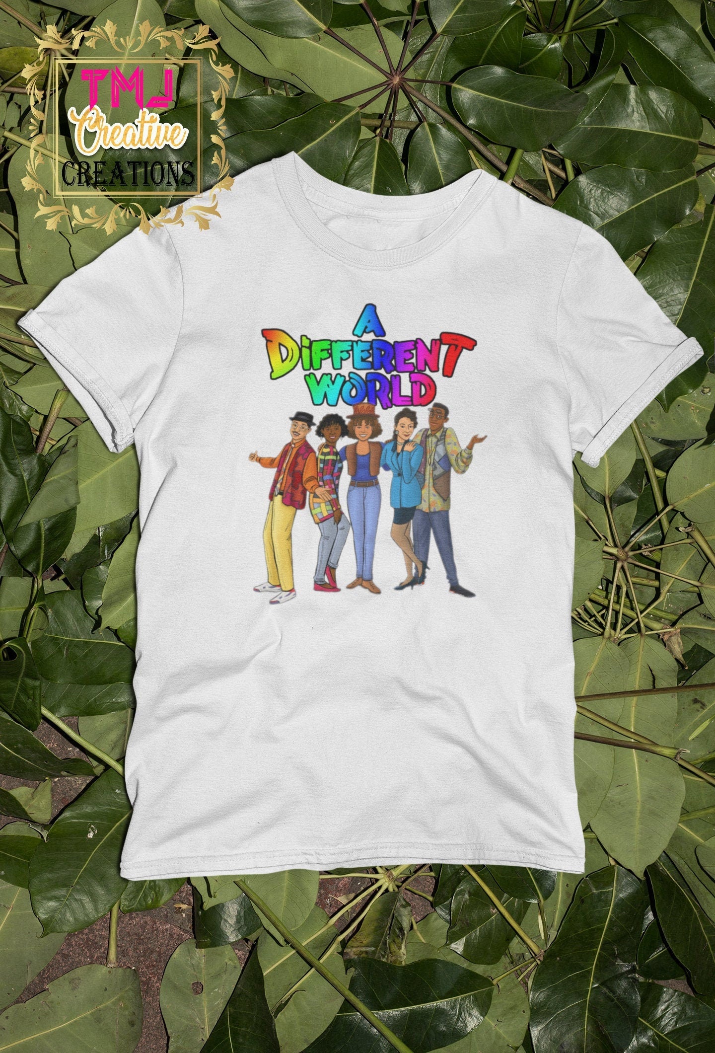 A Different World T-Shirt Dream Black Friends T-Shirt Celebrity Shirt TV Show Sitcom Shirt 90's Black T-Shirt