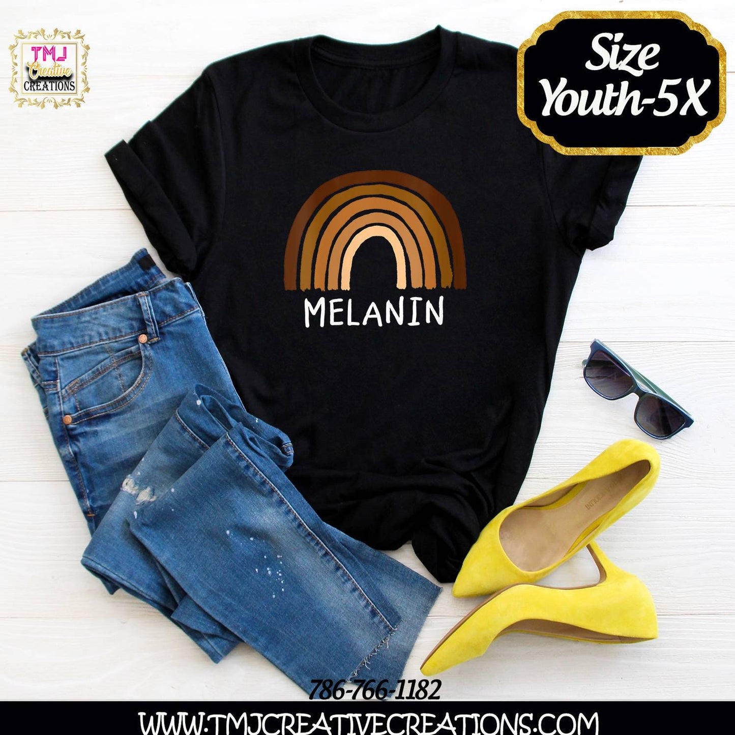 BOHO MELANIN RAINBOW T-Shirt Rainbow Shirt Melanin Rainbow T-Shirt Boho Rainbow Shirt Boho Melanin Rainbow ShirtBlack Pride Shirt
