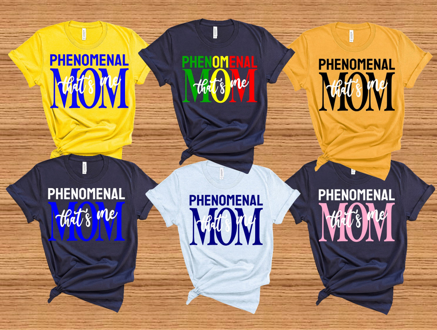PHENOMENAL MOM TShirts Phenomenal Mom Shirt Mother's Day Gift Ideas Phenomenal Mom Shirts MOM Shirt Cute Shirt Gift Ideas Mothers Day Shirt