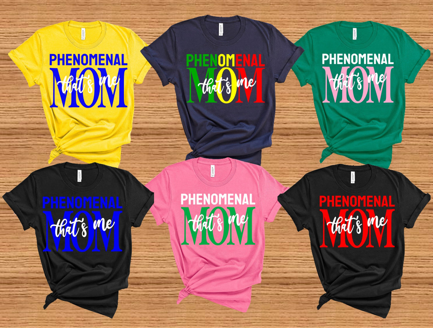 PHENOMENAL MOM TShirts Phenomenal Mom Shirt Mother's Day Gift Ideas Phenomenal Mom Shirts MOM Shirt Cute Shirt Gift Ideas Mothers Day Shirt