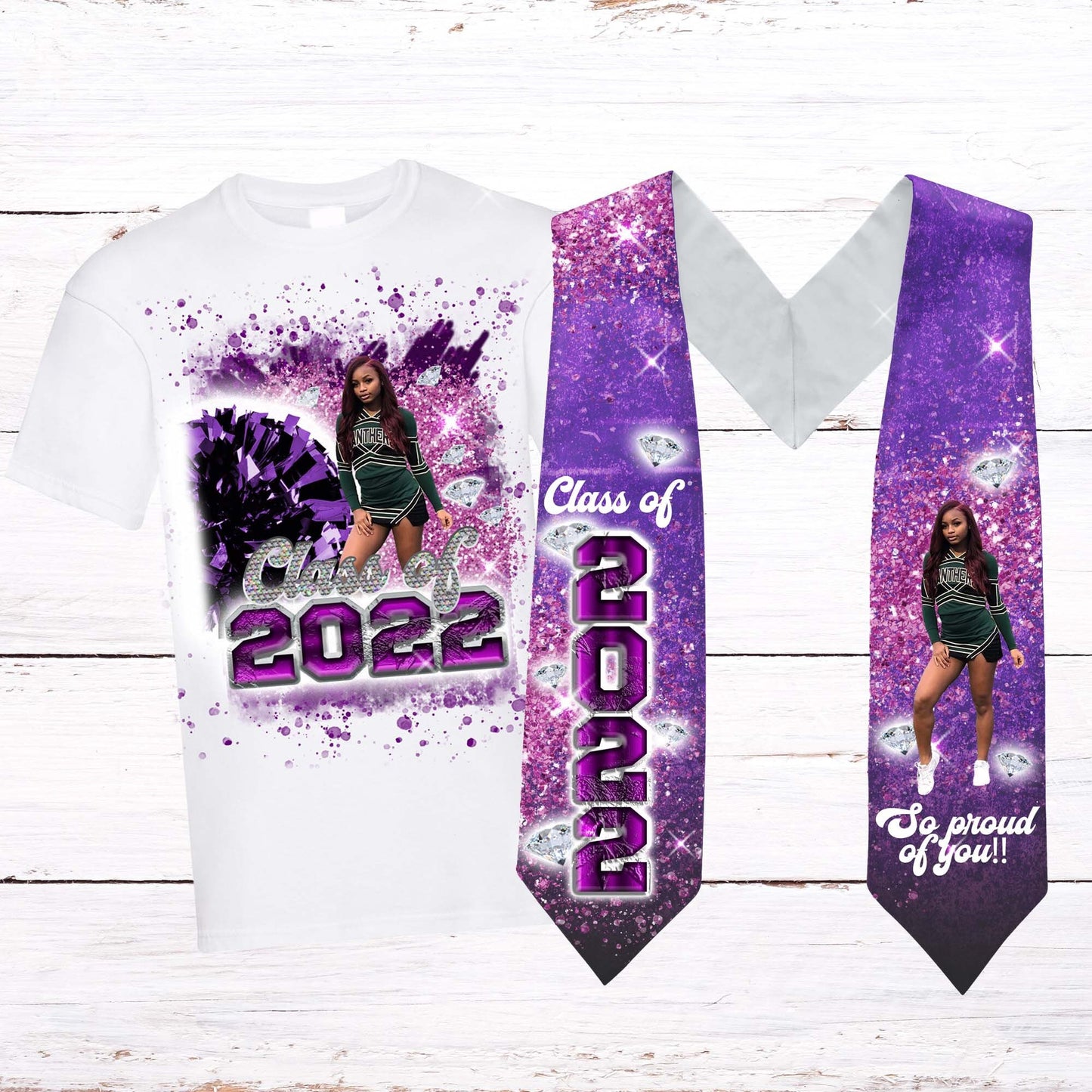 CUSTOM GRADUATION STOLE Graduation Stole Graduate Stoles Graduation Gift Ideas Grad Stole Personalized Grad Stole Sublimation Graduate Stole