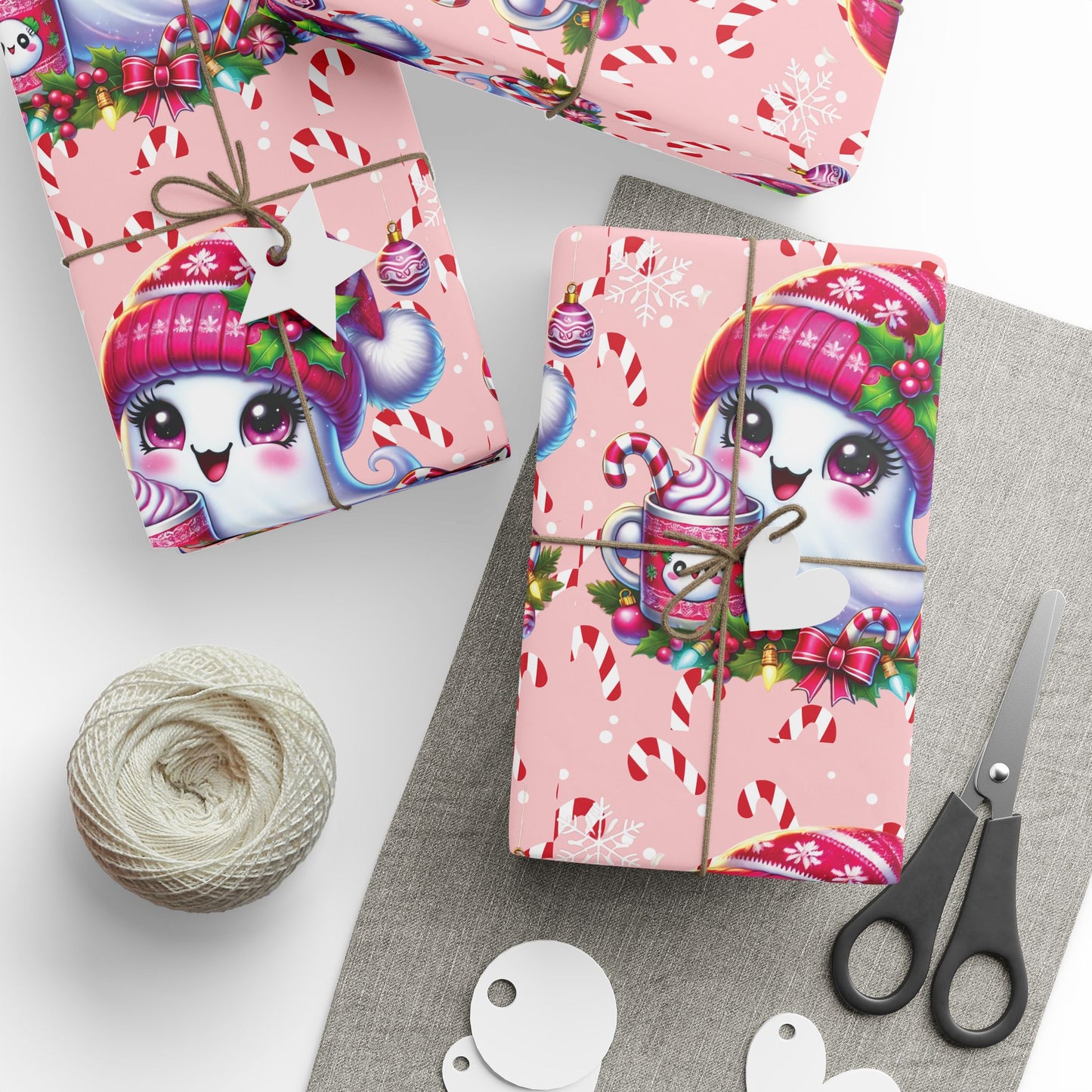 Christmas Ghost Wrapping Paper