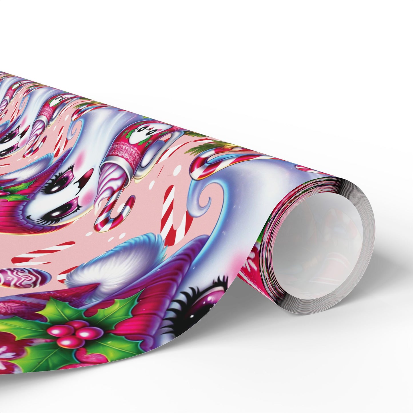Christmas Ghost Wrapping Paper