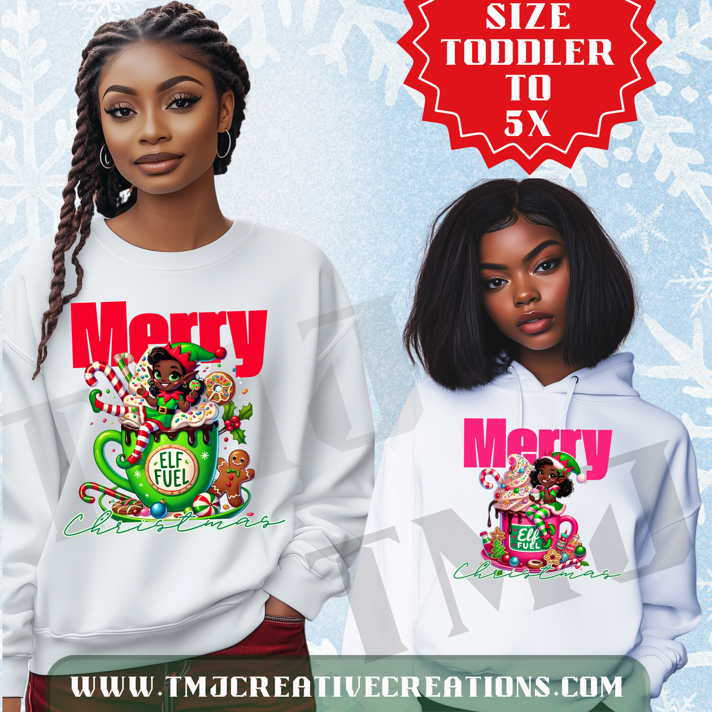 Merry Christmas Elf Fuel T-Shirt Christmas