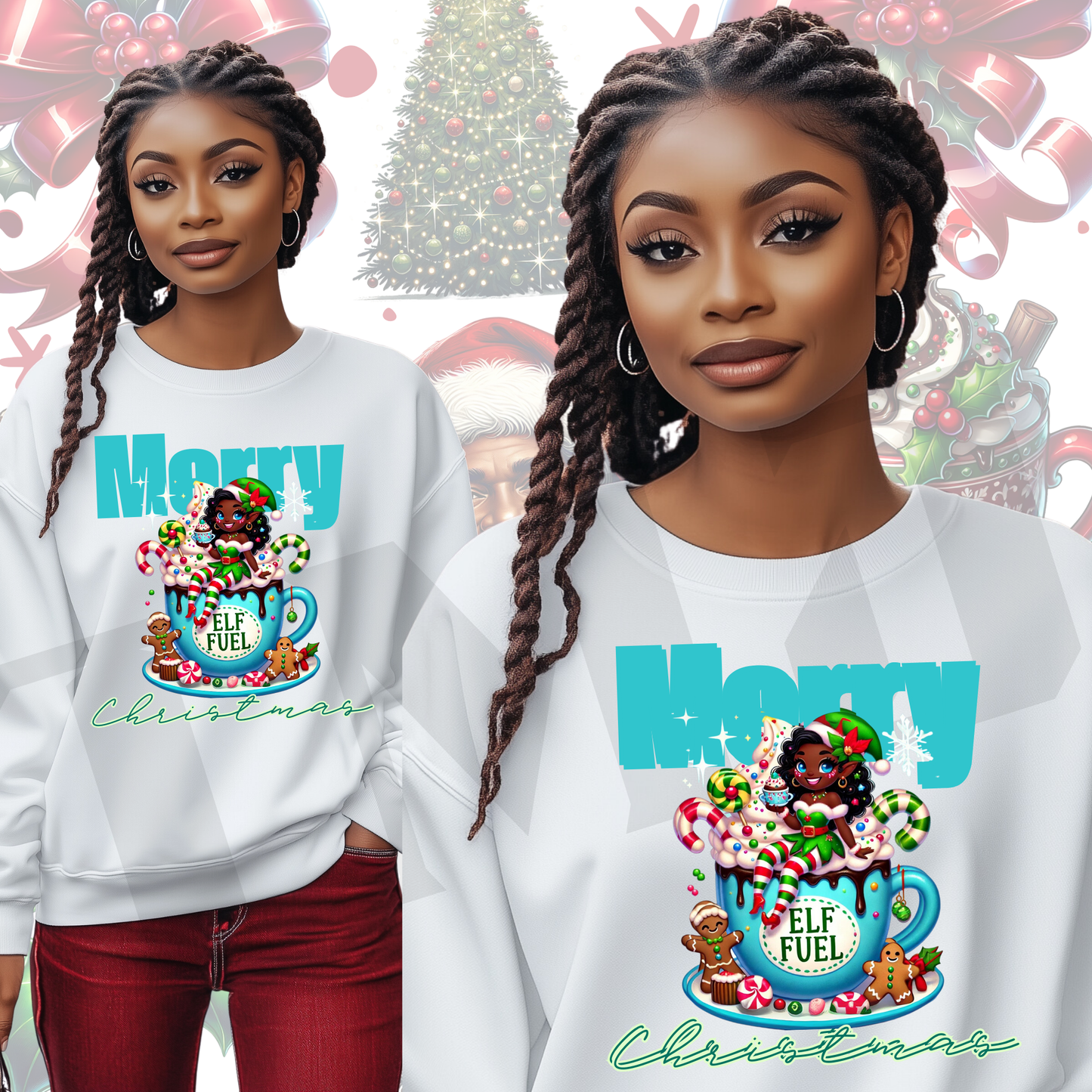 Merry Christmas Elf Fuel T-Shirt Christmas