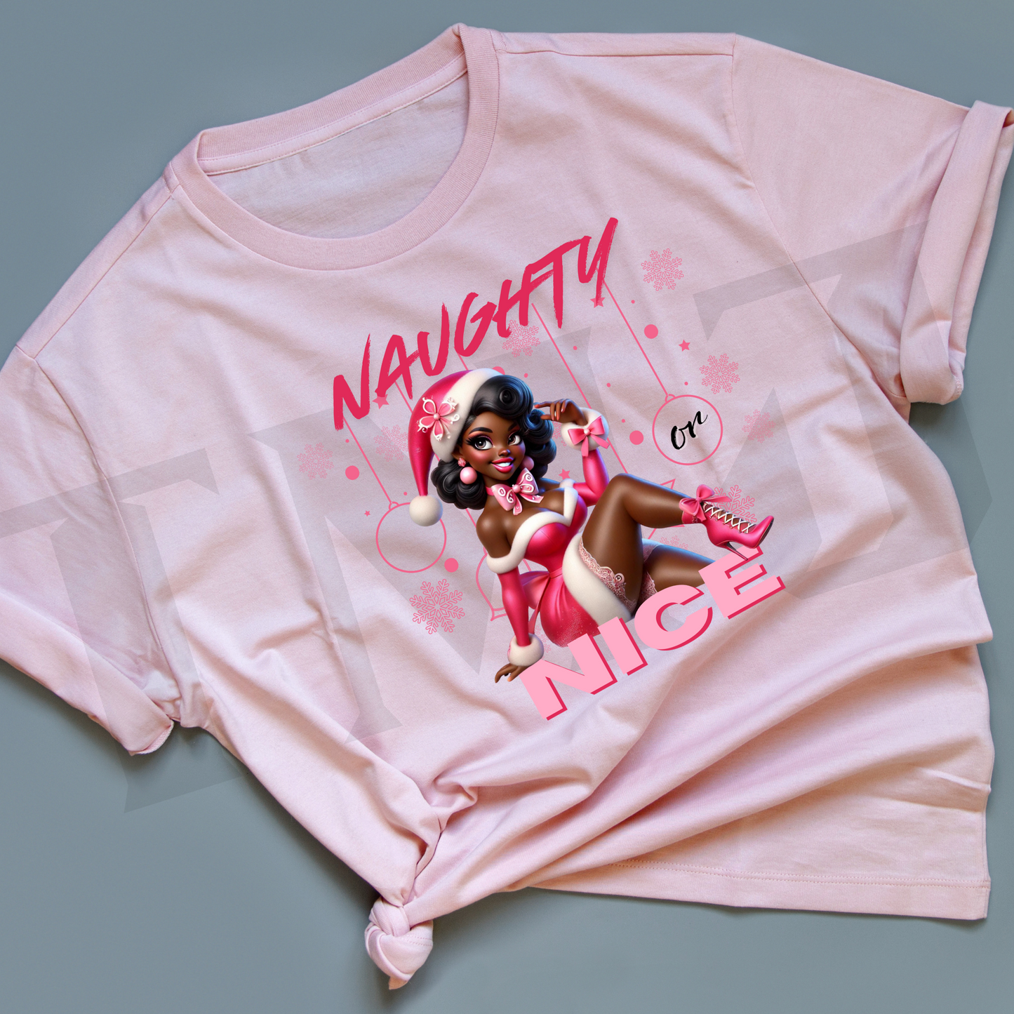 Naughty or Nice Mrs. Claus Christmas