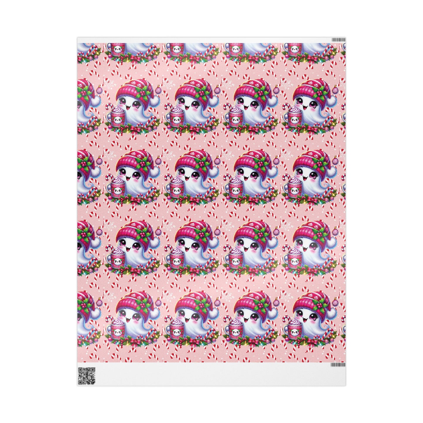 Christmas Ghost Wrapping Paper