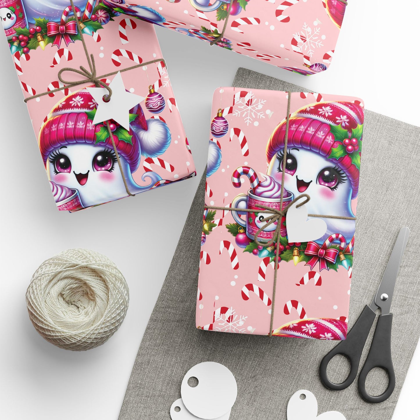 Christmas Ghost Wrapping Paper