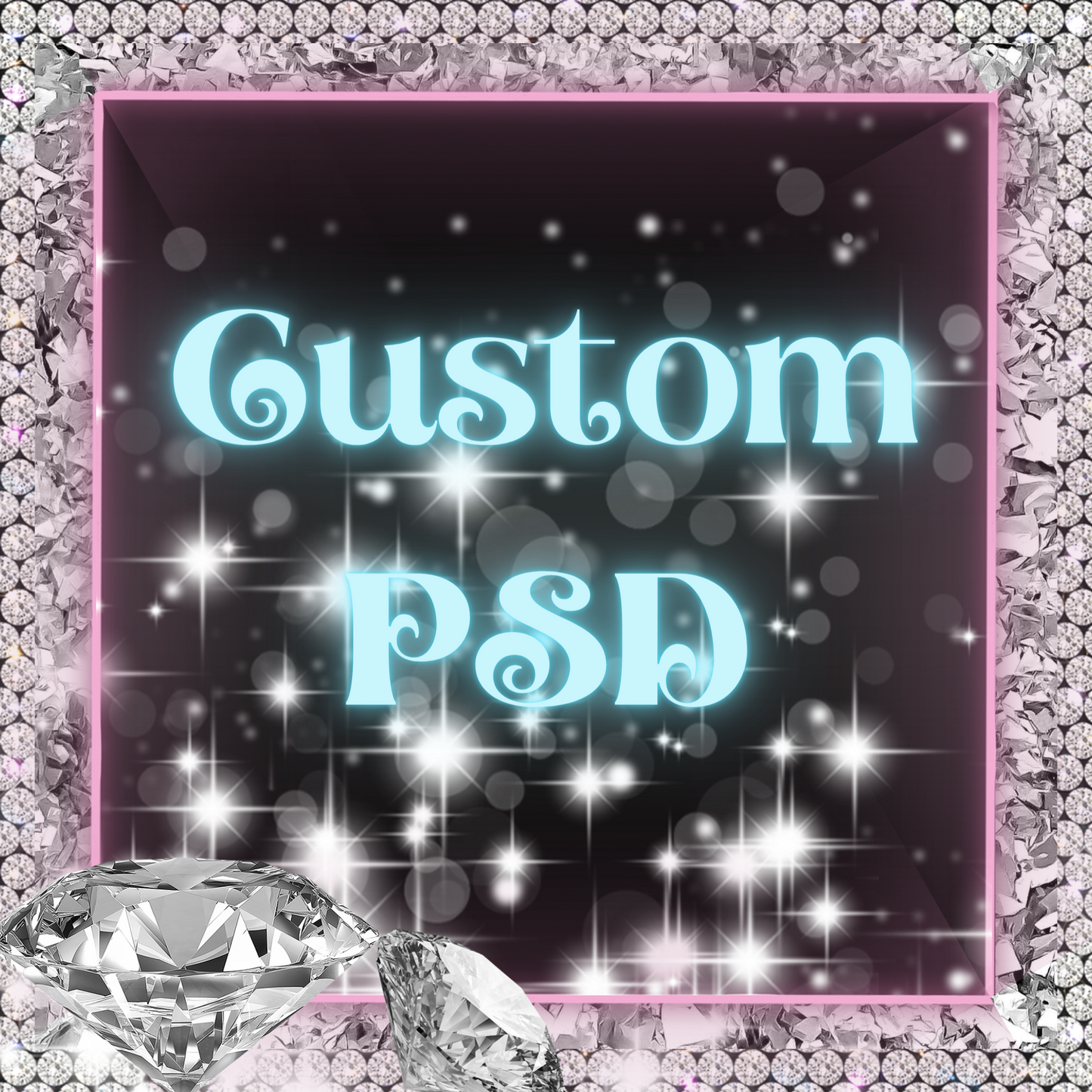Custom Photoshop PSD Template