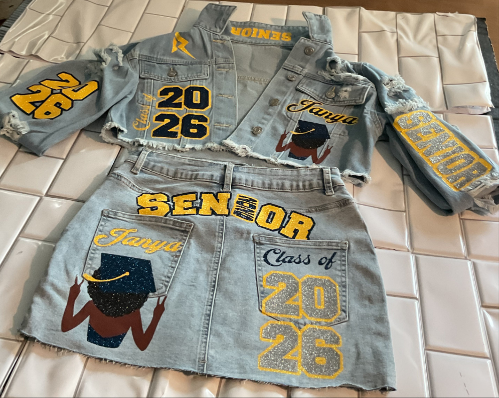 Class of 2026 Senior Apparel – Denim & Sweatshirt Collection