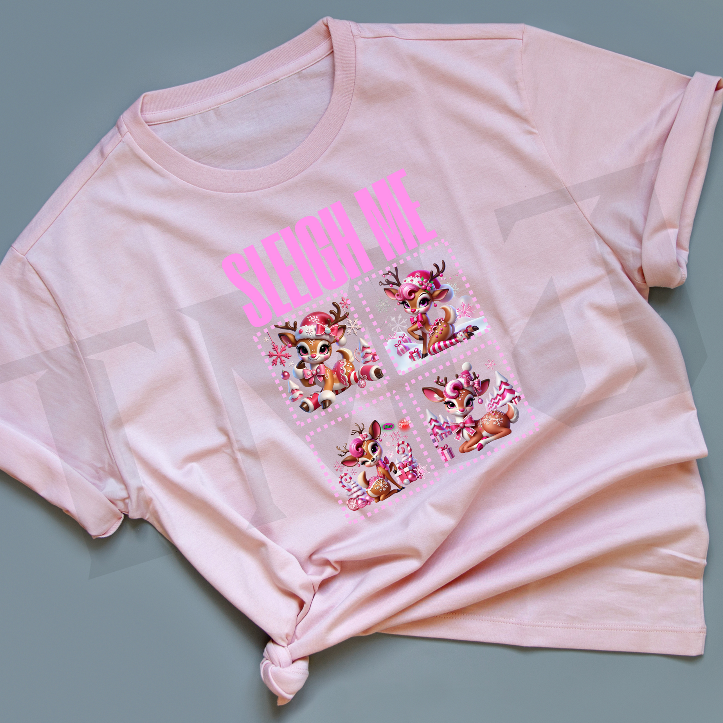 SLEIGH ME Christmas Sweatshirt, Hoodie or Shirt Naughty Reindeer Hoodie Reindeer Sweatshirt Sleigh Me Hoodie Sleigh Reindeer Sweater