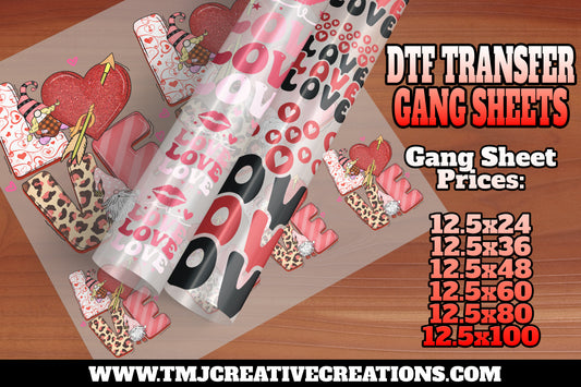 Custom DTF Gang Sheet, Dtf transfers Ready for Press, DTF Transfers, High Quality, Wholesale Prices, Ready for Press, DTF Print 13 inch