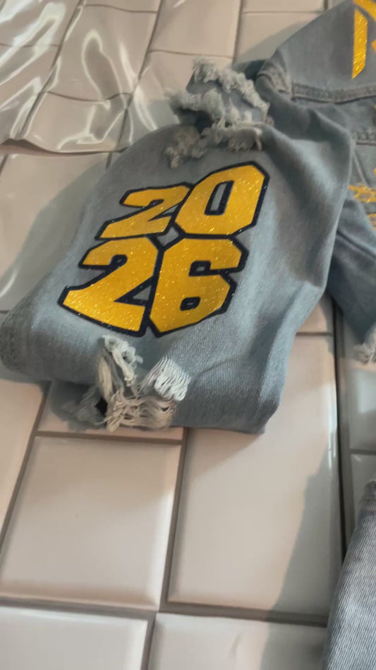 Class of 2026 Senior Apparel – Denim & Sweatshirt Collection