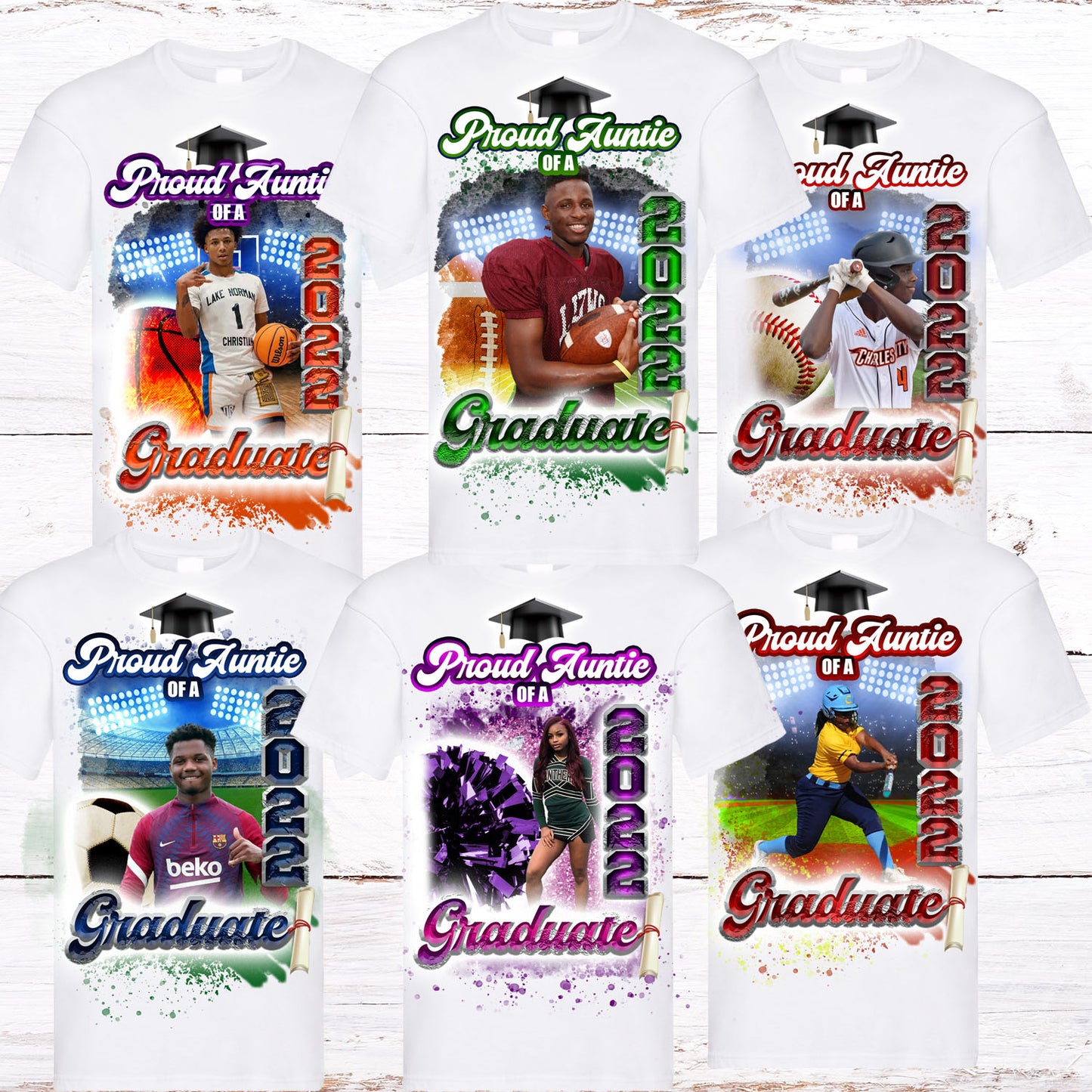 SPORTS AND CHEER GRADUATION SHIRTS Graduation T-Shirts Graduate T-Shirt Proud Mom T-Shirt Proud Parents Graduation Shirt Proud Family Graduation Shirt