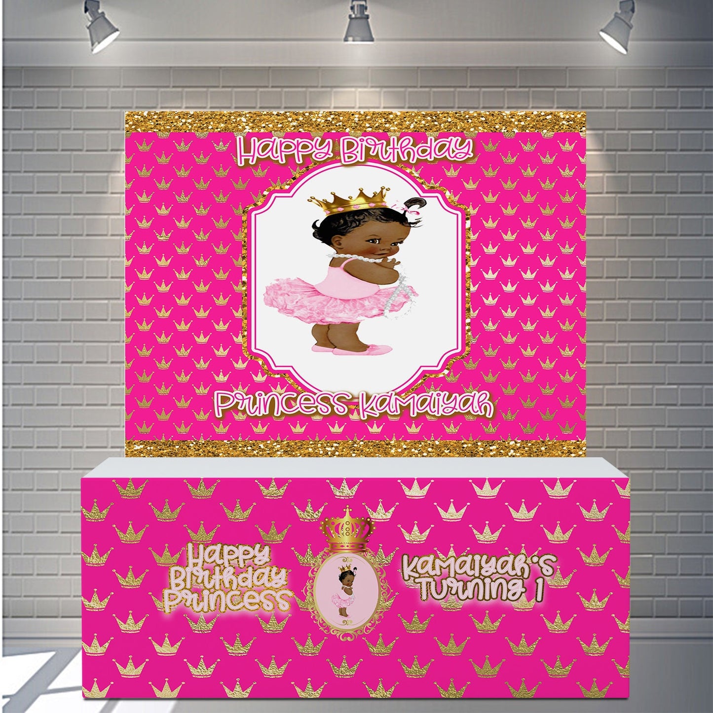TUTU BIRTHDAY ETHNIC Girl Favors Tutu Baby Bags Tutu Invitation Tutu Digital Tutu Black Baby Chip Bag  Royal Baby Custom Chip Bag Royal Baby