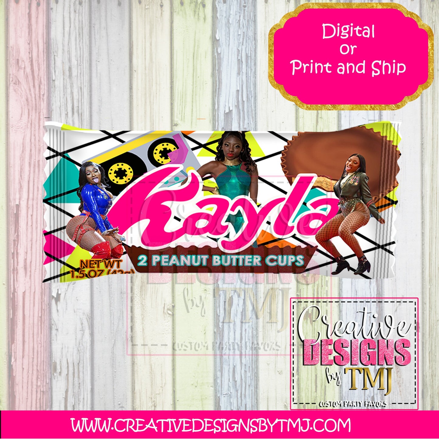 Hip Hop Chip Bag HipHop Chip Bags Hip Hop Party Favor Rapper Favor City Girls Megan Thee Stallion Birthday Hip Hop Baby Shower favor