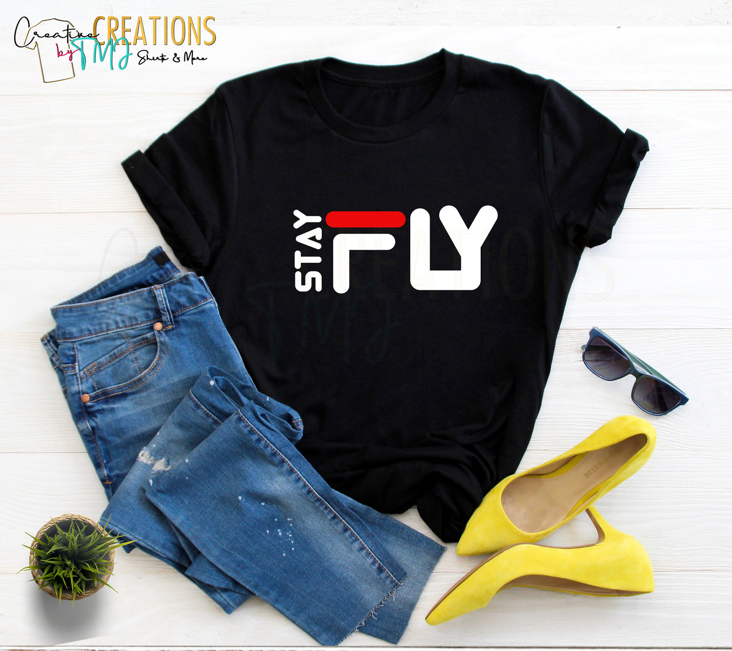 I STAY FLY T-Shirt I Stay Fly Shirt Ladies T-Shirt Men Shirt Stay Fly Shirt Fly Shirt Fly Shit Cute Shirts Fly Shirts Fly Shit Shirts