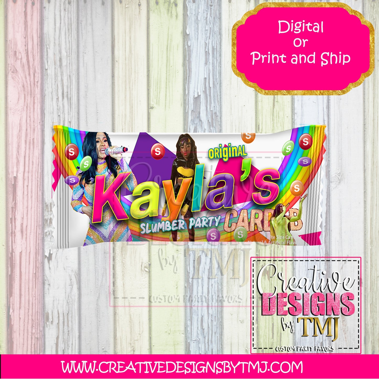 Hip Hop Chip Bag HipHop Chip Bags Hip Hop Party Favor Rapper Favor City Girls Megan Thee Stallion Birthday Hip Hop Baby Shower favor