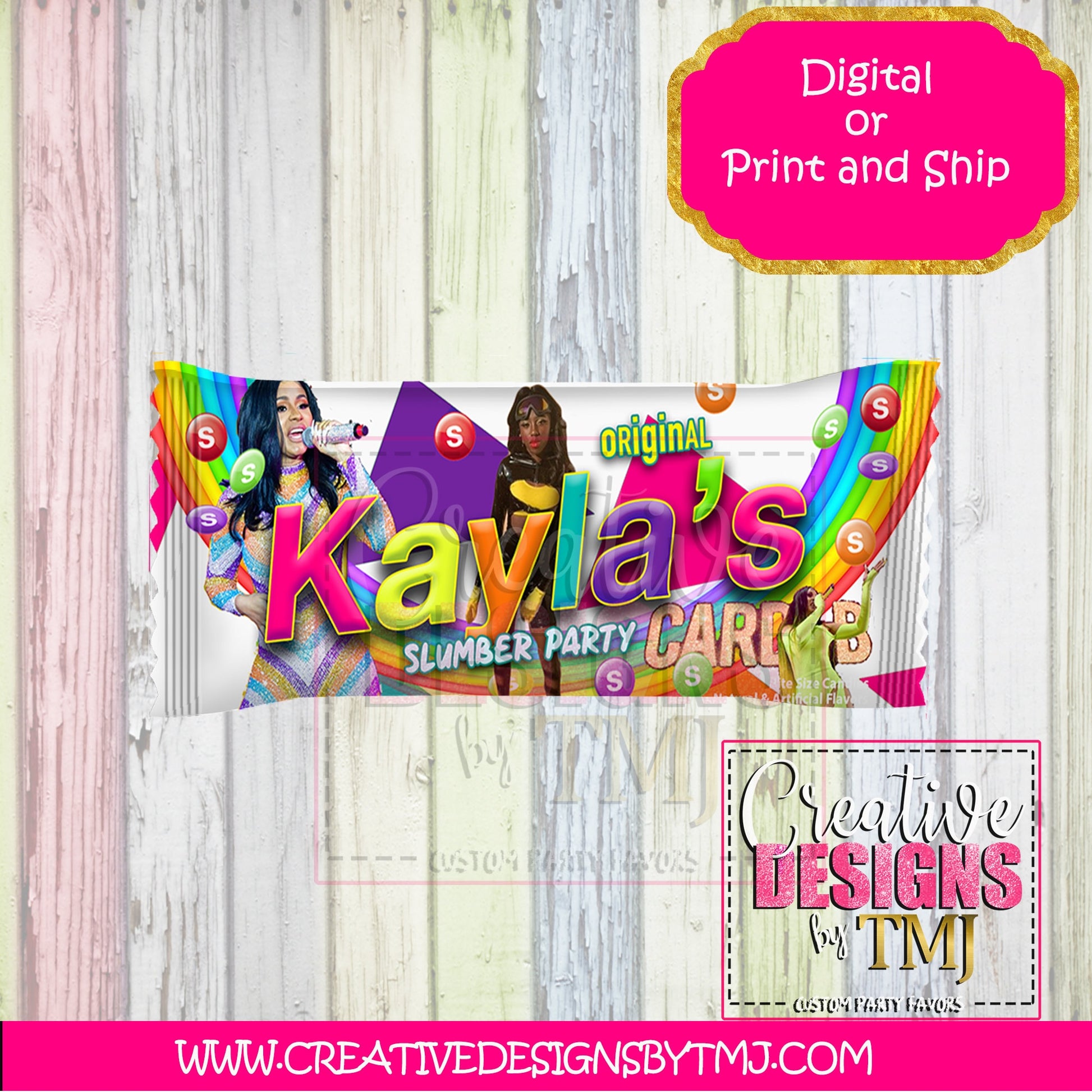 Hip Hop Chip Bag HipHop Chip Bags Hip Hop Party Favor Rapper Favor City Girls Megan Thee Stallion Birthday Hip Hop Baby Shower favor