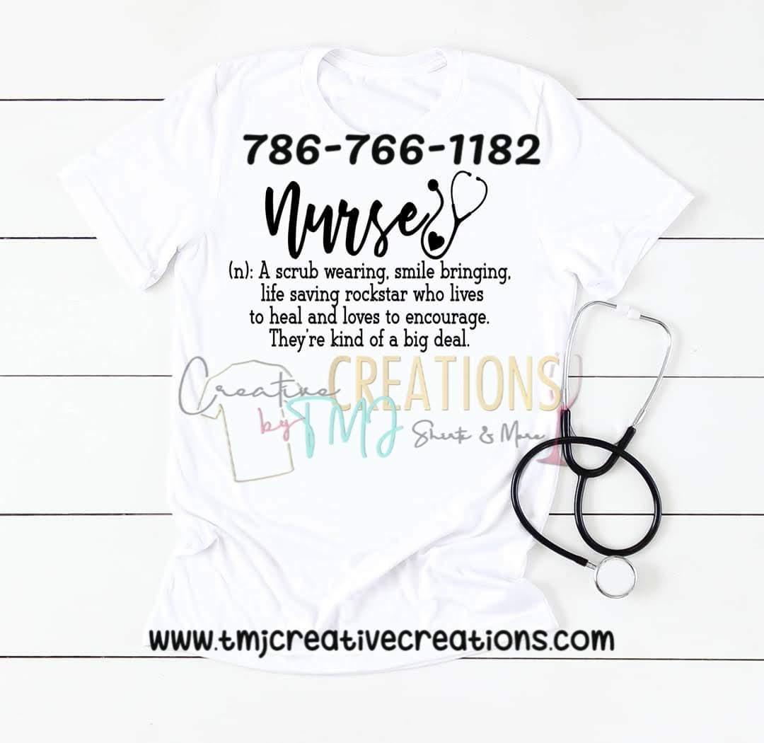 NURSE SCRUB WEARING Smile Bringing Life Saving Rockstar T-Shirt Nurse T-Shirt Scrub Wearing Nurse Shirt  Nurse T-Shirt Nurse Love Shirts