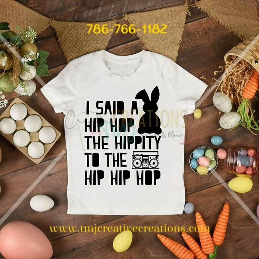 Hip Hop Easter Bunny T-Shirt Easter Shirts Resurrection Day Shirts Bunny Shirt Hip Hop Shirt Church Shirts Christian Shirts Godly Shirts