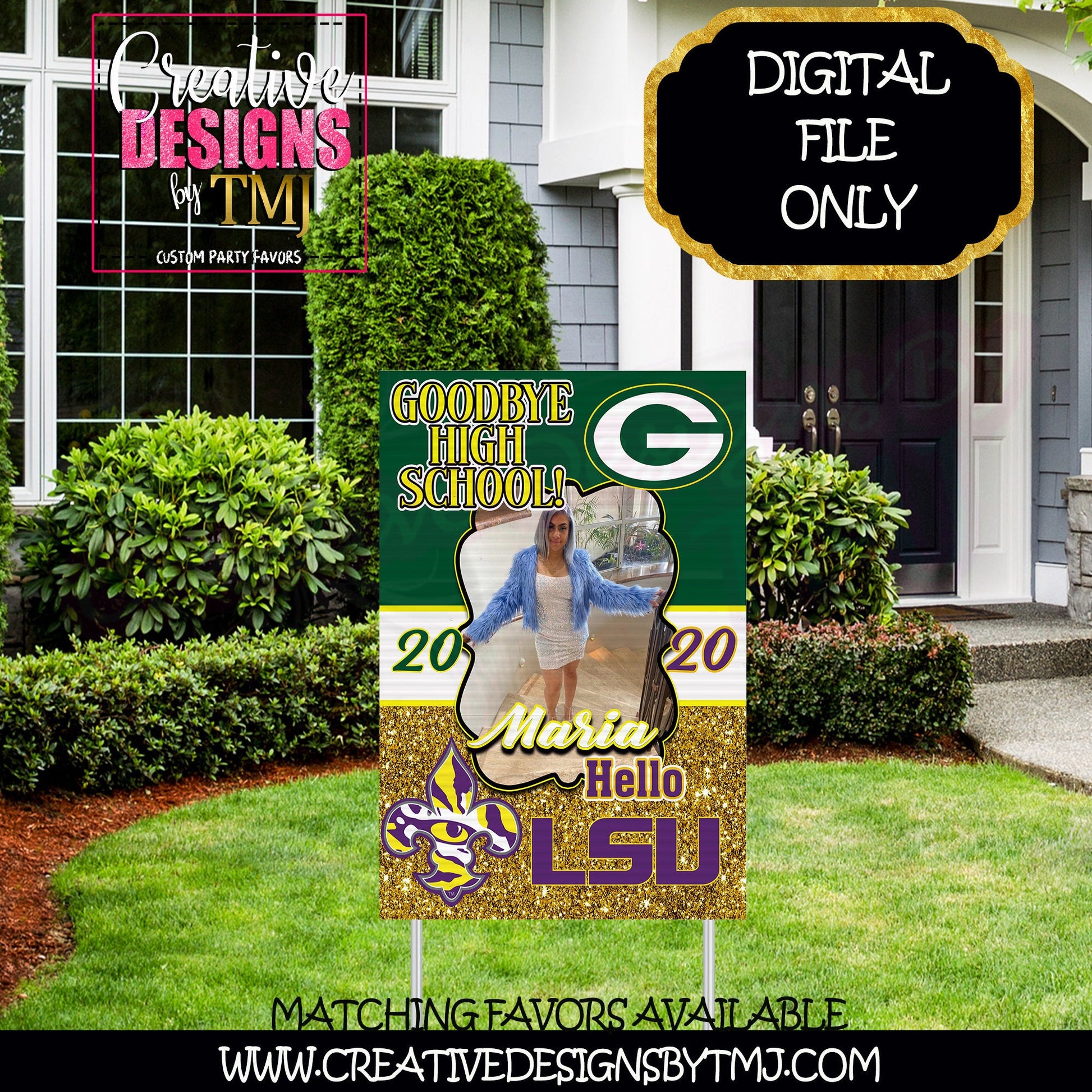 CUSTOM DECLARATION SIGN Sign Personalized Declaration Lawn Sign Customized Declaration Sign Class of 2020 Graduation 2020 Declaration Sign