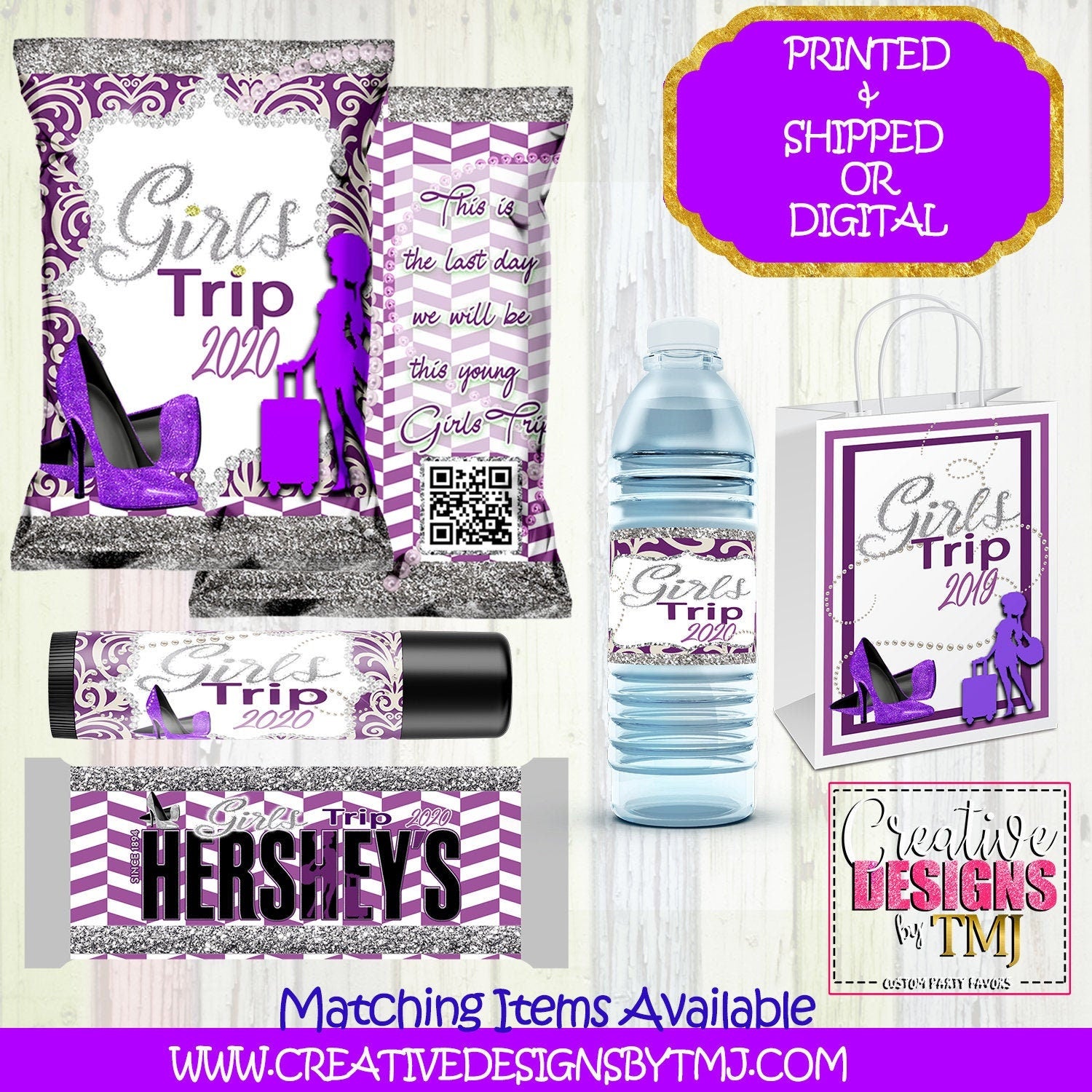 Girls Trip Party Favors Girls Trip Lip Balm Girls Trip Party Favor Chap Stick Girls Trip Candy Girls Trip Candy Favors Girls Trip Favor Bags