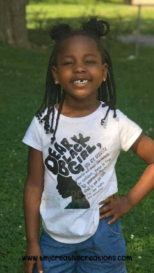 DEAR BLACK CHILDREN Dear Black Boy Tshirt You are strong Dear Black Girl Shirt Black Boy Magic Black Girl Magic Save Our Sons Blm Matter