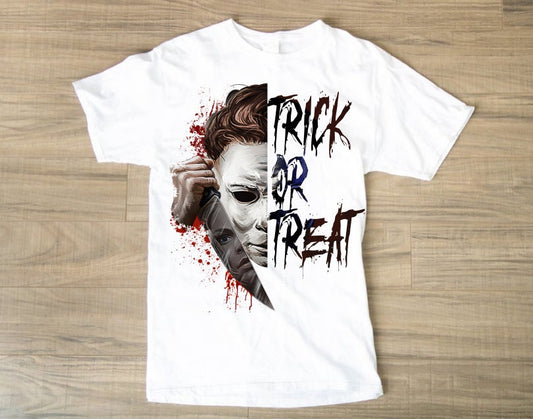 Michael Meyers T-Shirt Halloween T-Shirt Scary Halloween T-Shirt Male T-Shirt Lady Shirt Scary Movie T-Shirt
