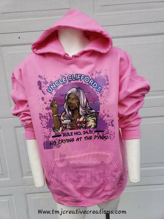 UNCLE CLIFFORD SHIRT Uncle Clifford Hoodie Uncle Clifford Sweatshirt, No crying at the Pynk