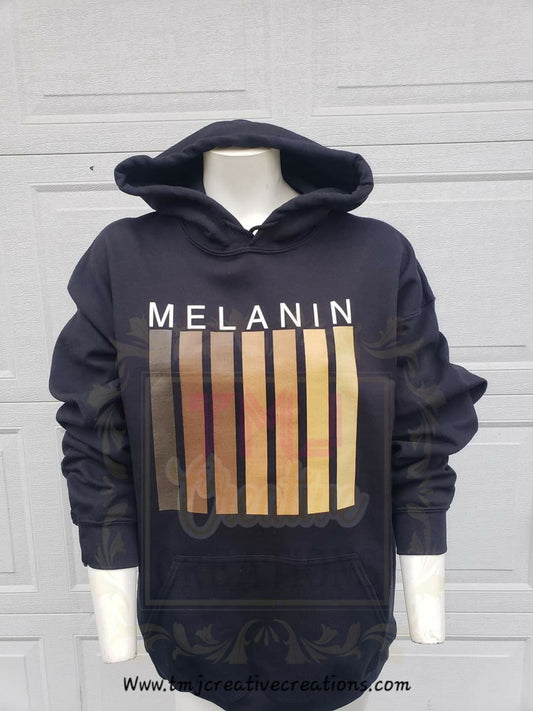 Melanin Hoodie Melanin Shirt BLM Shirt Black Lives Matter Shirt  Black Kings and Queens Shirt Winter Hoodie Holiday Gift Giving Holiday Gift