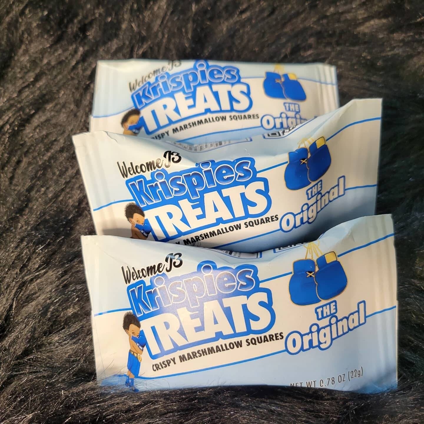 Boxer Baby Shower Chip Bag  Black Baby Chip Bags Baby Sgower Party Favor Afro Baby Favors Space Boxer Theme Baby Shower favors Boxer Party