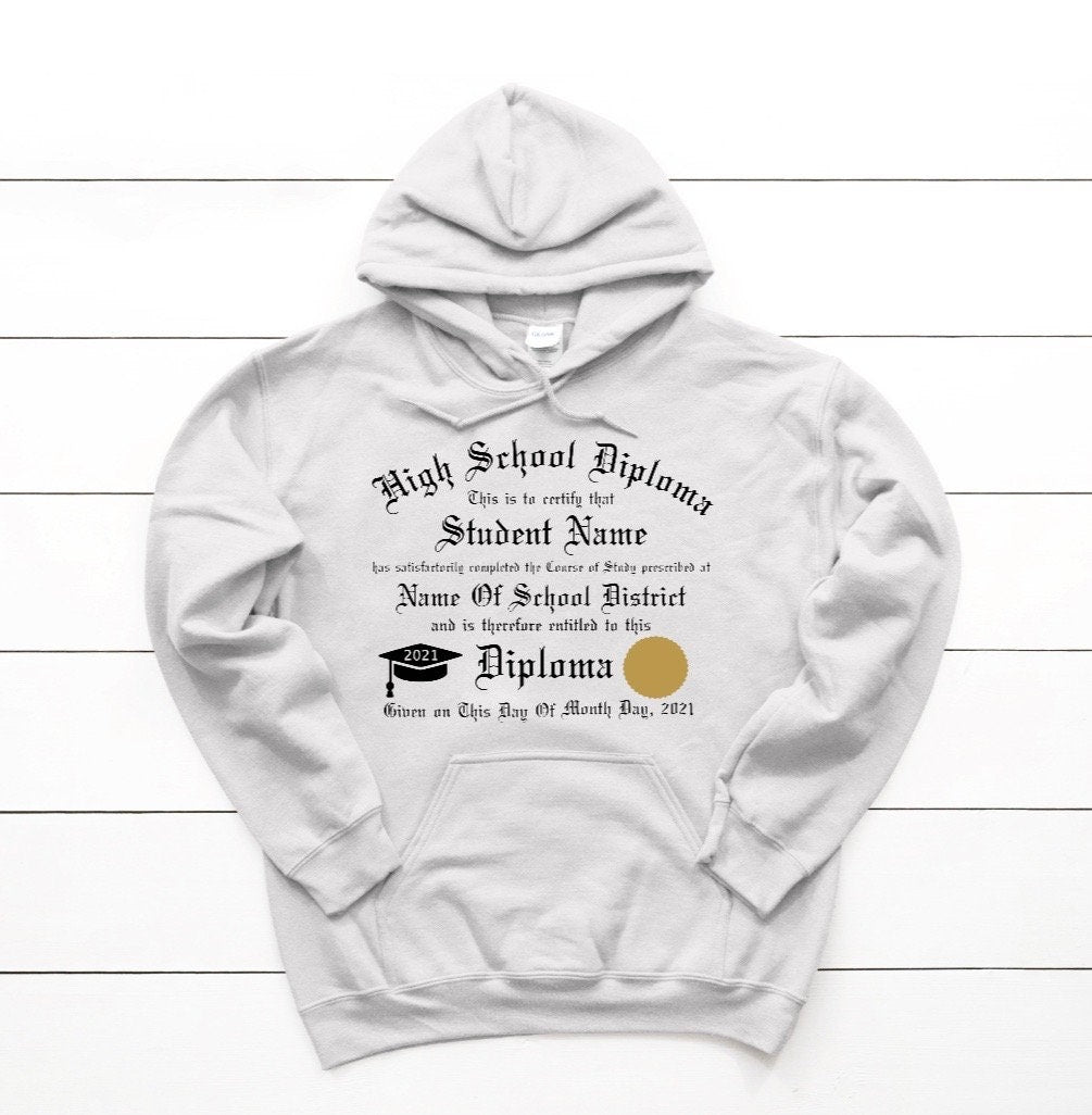 DIPLOMA Shirt CLASS OF 2021 High School Diploma T-Shirt College Diploma T-Shirt Graduate Shirt Graduation Shirt 2021 Graduate Shirt Graduate