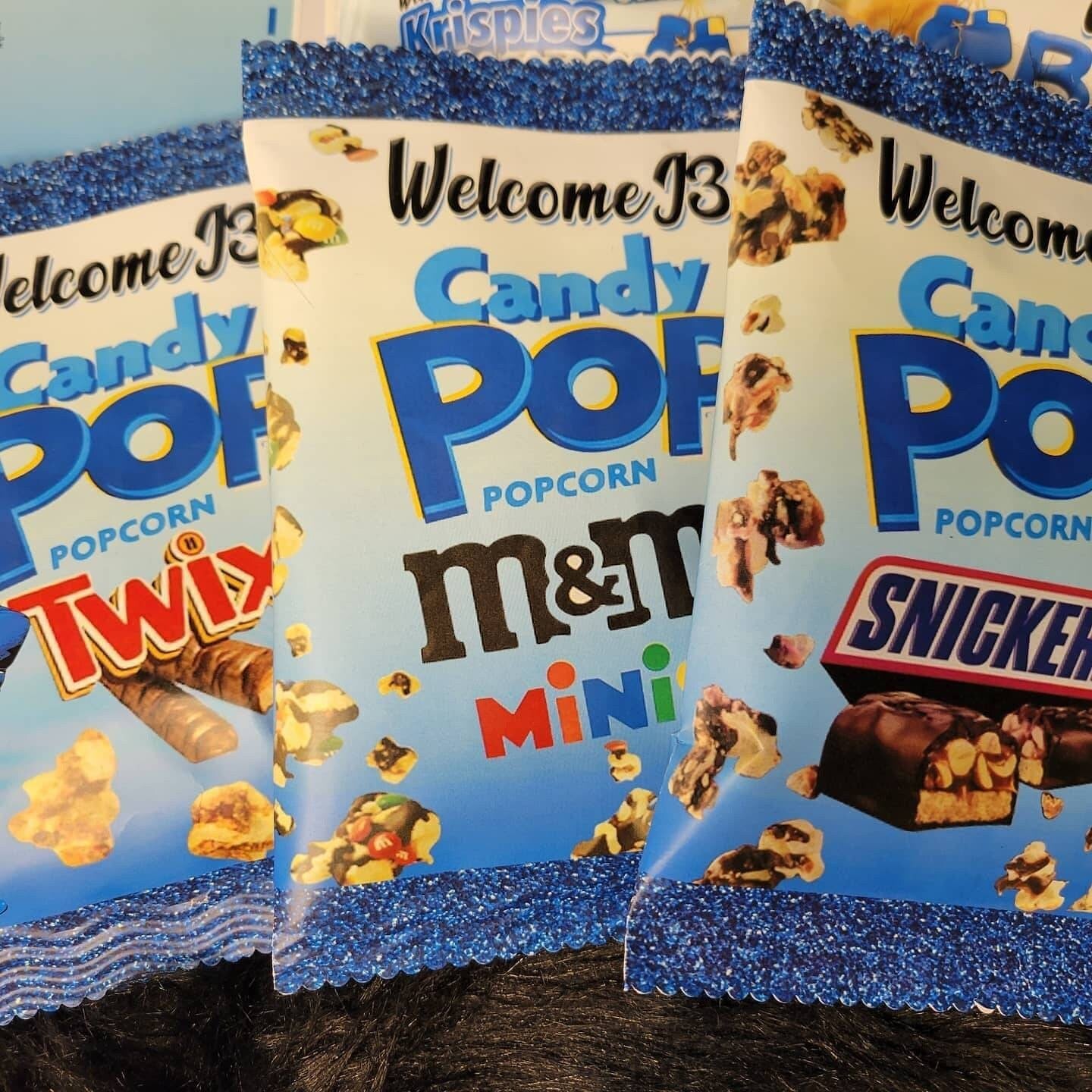 Boxer Baby Shower Chip Bag  Black Baby Chip Bags Baby Sgower Party Favor Afro Baby Favors Space Boxer Theme Baby Shower favors Boxer Party