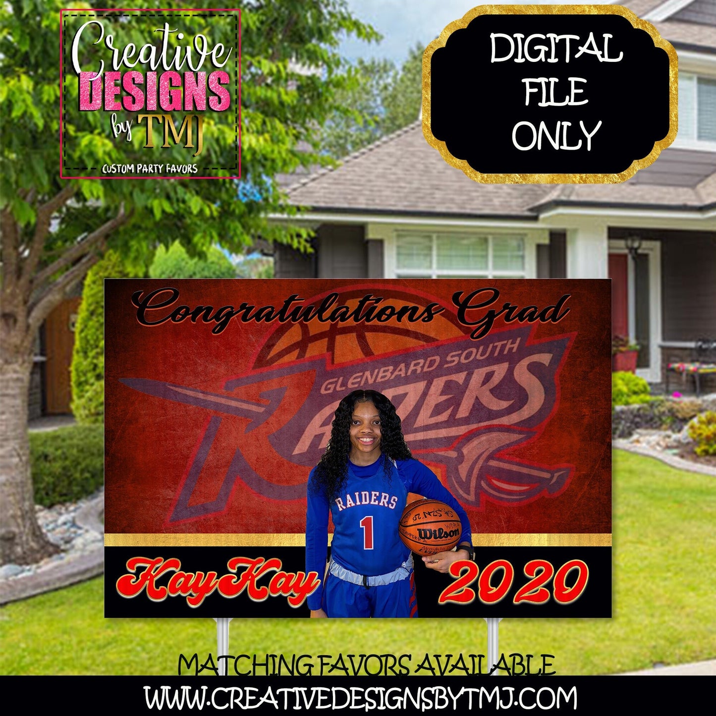 SPORTS GRADUATION LAWN Sign Personalized Graduation Sign Customized Graduation Sign Class of 2022 Graduate Sign 2022 Graduation Sign