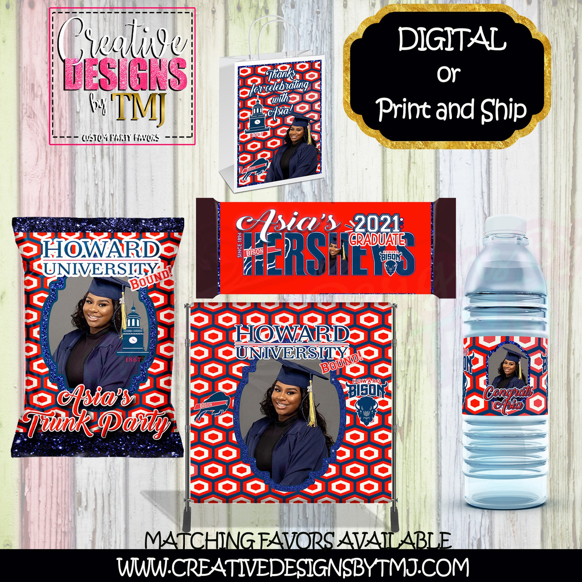 GRADUATION SCROLL FANS Graduation Favors Grad Fan Custom Fan Graduation Fans Scroll Fan Graduation College High School candy bar chip bag